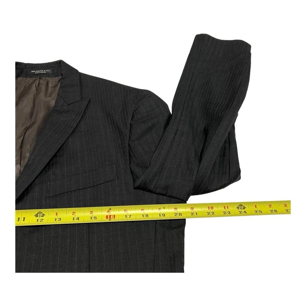 John Varvatos USA Lyon 2-Button Blazer Sport Coat‎ Mens 38 SH Lined